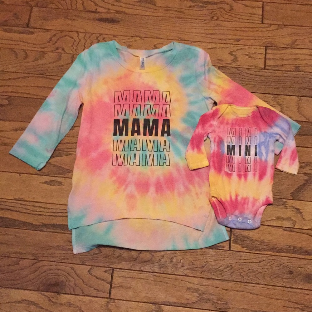 MaMa and Mini Shirt Set